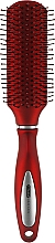 Массажная щетка для волос, красная, 24 см - Titania Salon Professional — фото N1