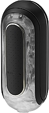 Мастурбатор зі змінною інтенсивністю, розкладний, 18х7.5, чорний - Tenga Flip Zero Electronic Vibration Black — фото N3