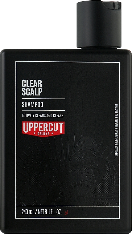 Шампунь очищувальний - Uppercut Clear Scalp Shampoo — фото N1