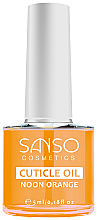 Духи, Парфюмерия, косметика Масло для кутикулы и ногтей "Noon Orange" - Sanso Cosmetics Cuticle Oil 