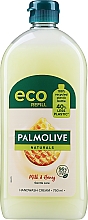 Жидкое мыло "Мед и Увлажняющее Молочко", в экономичной упаковке - Palmolive Naturel — фото N7