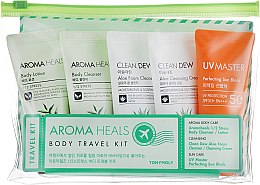 Парфумерія, косметика Дорожній набір для обличчя і тіла - Tony Moly Aroma Heals Body Travel Kit