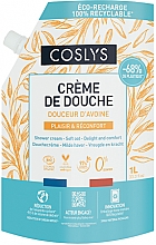 Парфумерія, косметика Ніжний крем для душу з вівсом - Coslys Soft Oat Shower Cream (дой-пак)