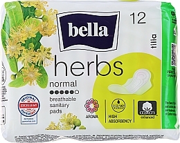 Гігієнічні прокладки, 12 шт. - Bella Herbs Tilia — фото N1