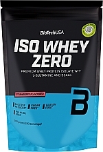 Протеїновий коктейль "Полуниця"  - BioTechUSA Iso Whey Zero — фото N1