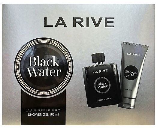 La Rive Black Water - Набір (edt/100ml+sh/gel/100ml) — фото N1