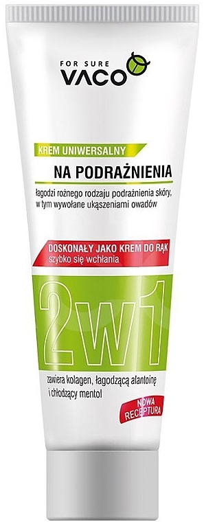 Заспокійливий крем від укусів комах - Vaco — фото N1