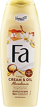 Парфумерія, косметика Крем для душу "Макадамія" - Fa Cream&Oil Macadamia Shower Cream