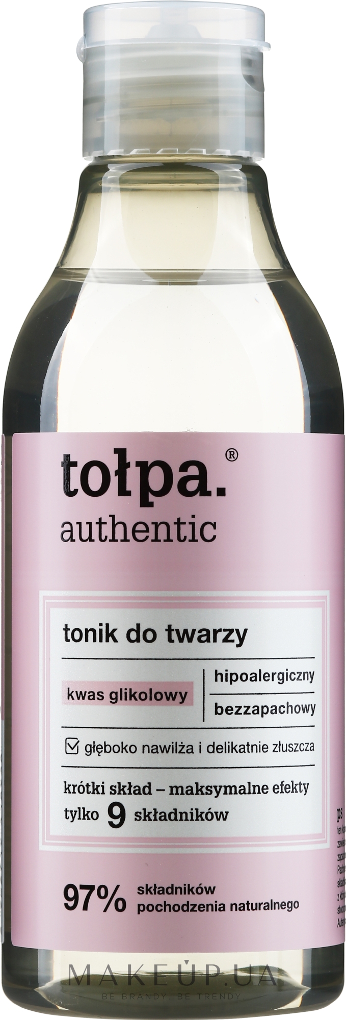 Тонік для обличчя - Tolpa Authentic Tonic Face — фото 200ml