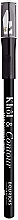 Олівець для повік, з точилкою - Bourjois Khol & Contour Extra-Long Wear — фото N1