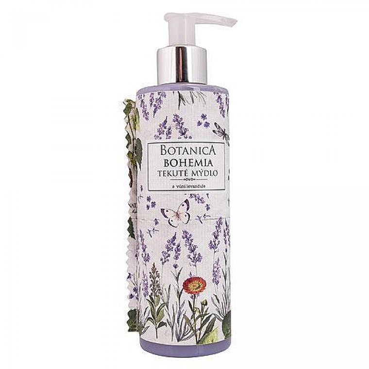 Жидкое мыло "Лаванда" - Bohemia Gifts Botanica Lavender Liquid Soap — фото N1