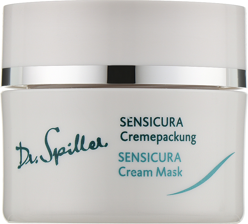 Крем-маска для чувствительной кожи лица - Dr. Spiller Sensicura Cream Mask — фото N1