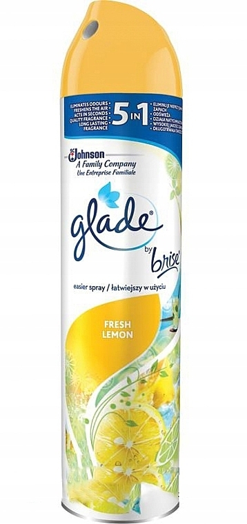 Освежитель воздуха "Лимон" - Glade Fresh Lemon Air Freshener — фото N3