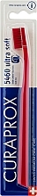 Парфумерія, косметика Зубна щітка CS 5460 "Ultra Soft", D 0,10 мм, малинова, малинова щетина - Curaprox 