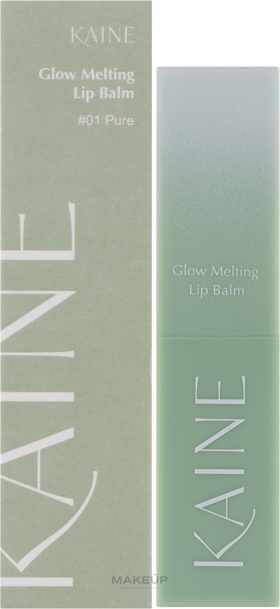 Ухаживающий бальзам для губ - Kaine Glow Melting Lip Balm — фото 3.7g
