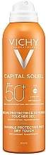 Солнцезащитный увлажняющий водостойкий спрей-вуаль SPF50 - Vichy Capital Soleil SPF 50 Invisible Hydrating Mist — фото N1