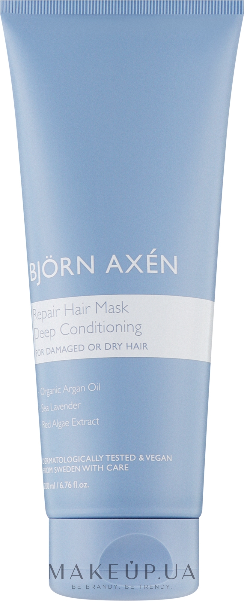 Восстанавливающая маска для волос - BjOrn AxEn Repair Hair Mask — фото 200ml