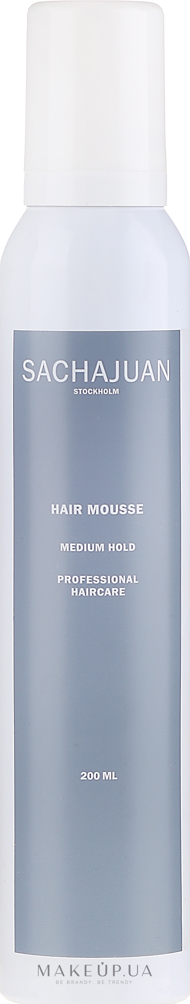 Мусс для укладки волос средней фиксации - Sachajuan Hair Mousse — фото 200ml