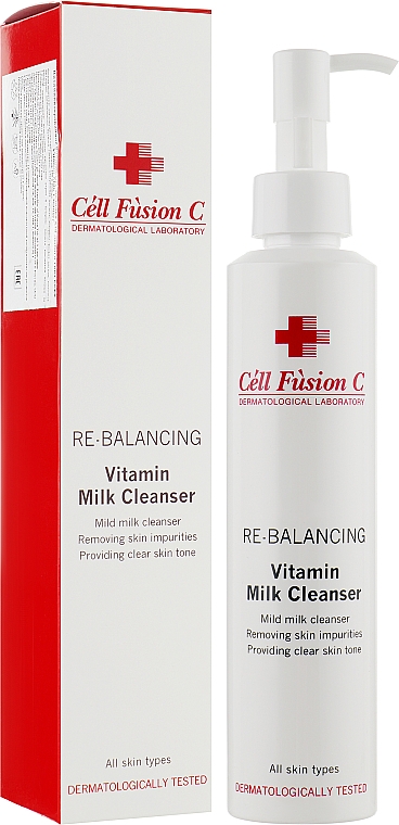 Витаминизированное молочко для любого типа кожи - Cell Fusion C Vitamin Milk Cleanser — фото N2