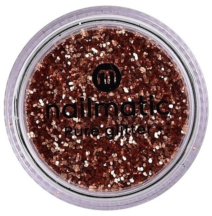 Блискітки для дизайну нігтів - Nailmatic Pure Glitter Medium Orange Glitter — фото N1