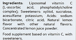 Ліпосомальний вітамін С у стіках - Biocyte Longevity Vitamine C Liposomee — фото N4