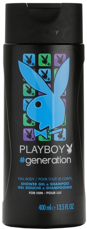 Playboy Generation Shower Gel & Shampoo - Гель для душу — фото N2