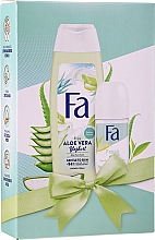 Парфумерія, косметика Набір - Fa Aloe Vera And Green Tea (deo/50ml + sh/gel/250ml)