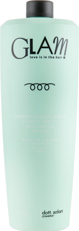 Шампунь дисциплинирующий для вьющихся волос - Dott. Solari Glam Discipline Shampoo Curly Hair — фото N5