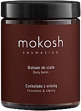 Бальзам для тіла "Шоколад з вишнею" - Mokosh Cosmetics Body Balm Chocolate & Cherry — фото N1