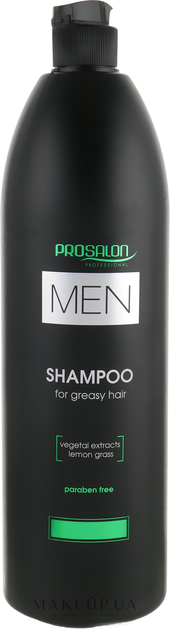 Шампунь для склонных к жирности волос - Prosalon Men Shampoo For Greasy Hair — фото 1000ml