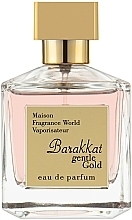 Духи, Парфюмерия, косметика Fragrance World Barakkat Gentle Gold - Парфюмированная вода