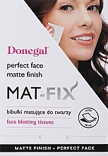 Парфумерія, косметика Матувальні серветки для обличчя - Donegal Face Blotting Tissues Mat-Fix