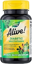 Мультивитамины для диабетиков - Nature's Way Alive! Diabetic Multivitamin — фото N1