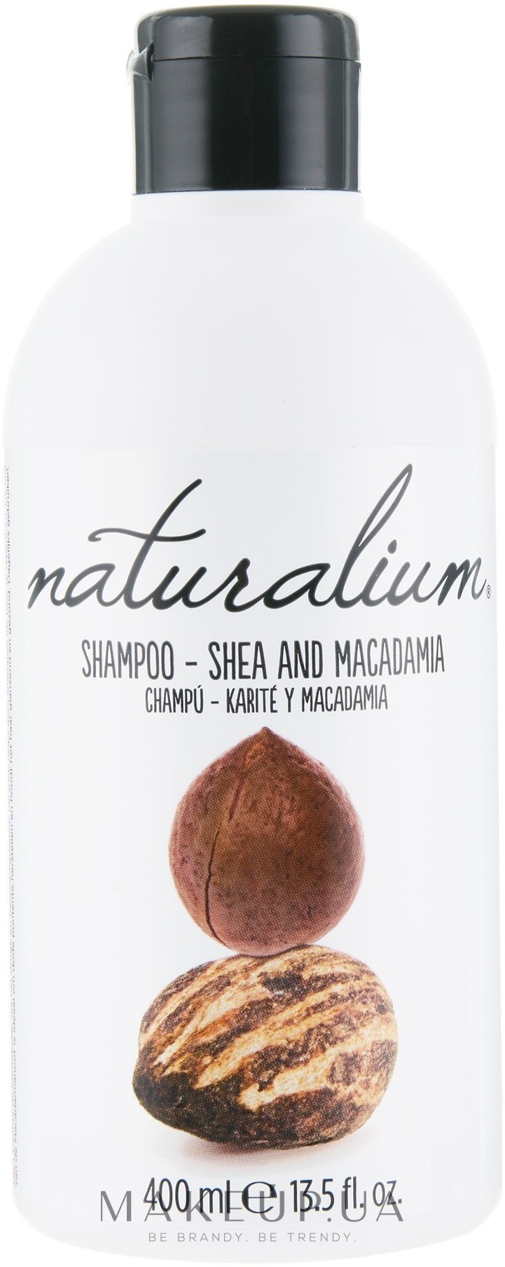 Шампунь для волос "Карите и макадамия" - Naturalium  — фото 400ml
