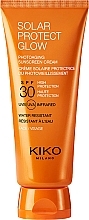 Духи, Парфюмерия, косметика Солнцезащитный крем для лица - Kiko Milano Solar Protect Glow Cream SPF30