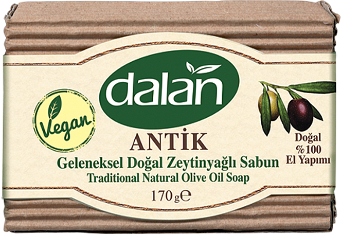 Тверде мило з оливковою олією - Dalan Antique Made From Olive Oil