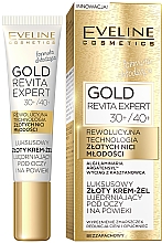 Крем для области вокруг глаз - Eveline Cosmetics Gold Revita Expert 30+/40+ — фото N1