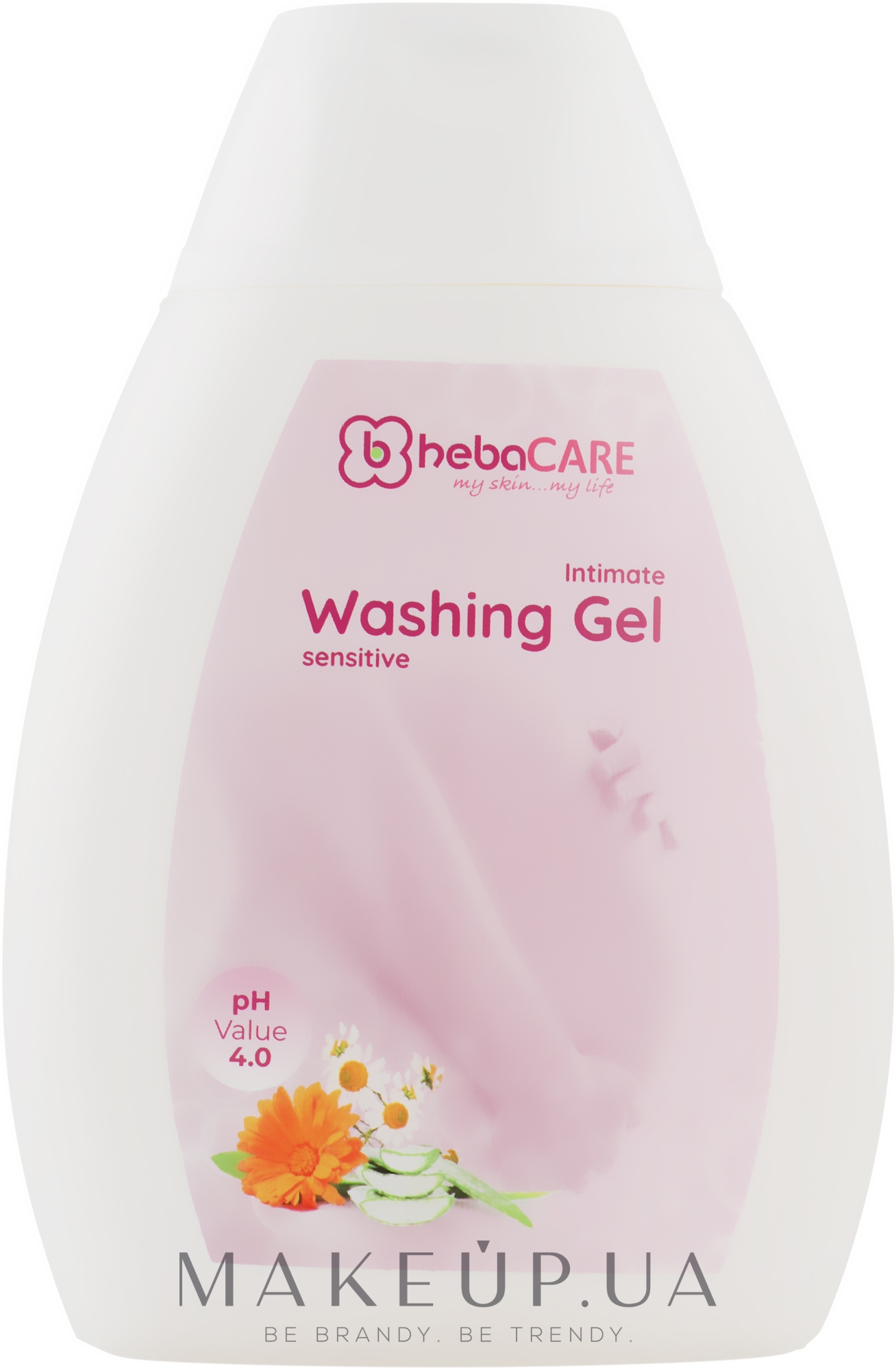 Ніжний гель для інтимної гігієни - HebaCARE Intimate Sensitive Washing Gel — фото 200ml