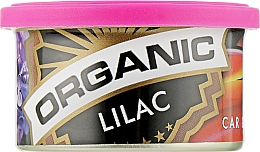 Автомобильный сухой ароматизатор в банке "Lilac" - Tasotti Organic — фото N1