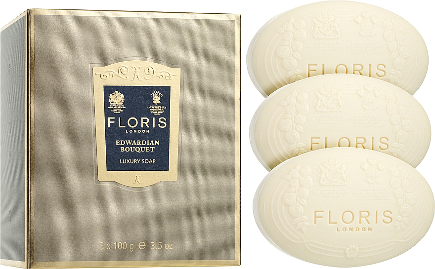 Floris London Edwardian Bouquet - Парфюмированное мыло — фото N1