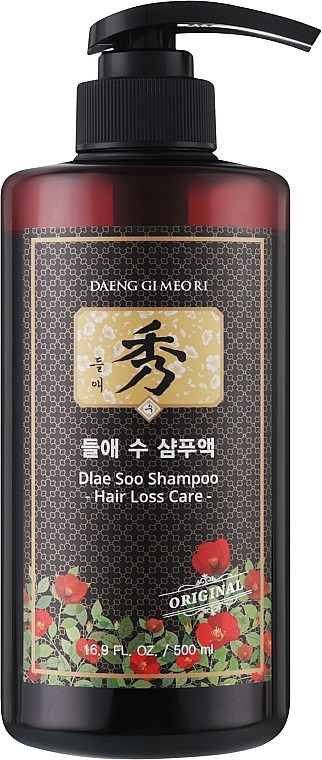 Шампунь проти випадіння волосся - Daeng Gi Meo Ri Dlae Soo Anti-Hair Loss Shampoo — фото N3