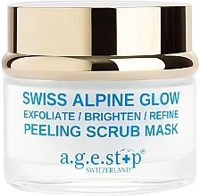 Пилинг-скраб-маска для лица - A.G.E. Stop Swiss Alpine Glow Peeling Scrub Mask — фото N1