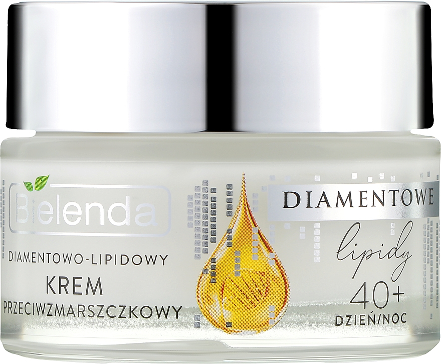 Крем для обличчя проти зморщок - Bielenda Diamond Lipids 40+