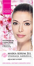 Маска-сироватка для обличчя з екстрактом квітки вишні - Czyste Piekno Face Mask Serum Gel — фото N1