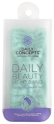 Пов'язка на голову, бірюзова - Daily Concepts Daily Beauty Head Band Turquoise — фото N1