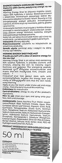 Энергетический мист для лица - APIS Professional Advanced Skin Care Morning Energy Shot Face Mist — фото N2