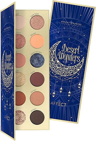 Палетка теней для век - Affect Cosmetics Desert Wonders Eyeshadow Palette — фото N1