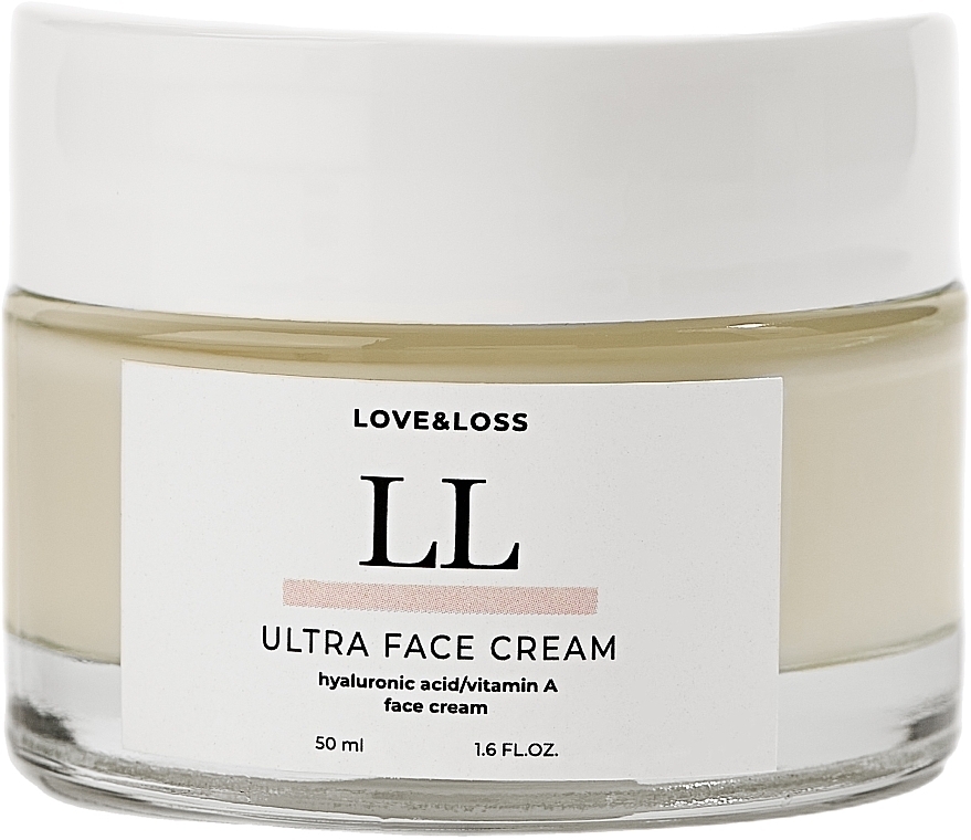 Зволожувальний крем для усіх типів шкіри - Love&Loss Ultra Face Cream
