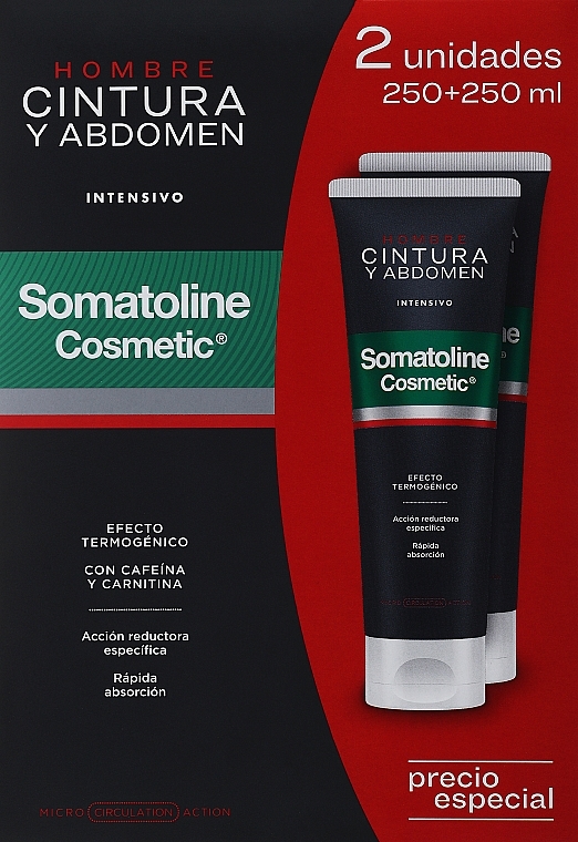 Відновлювальний крем для талії та живота чоловіків - Somatoline Cosmetic — фото N1