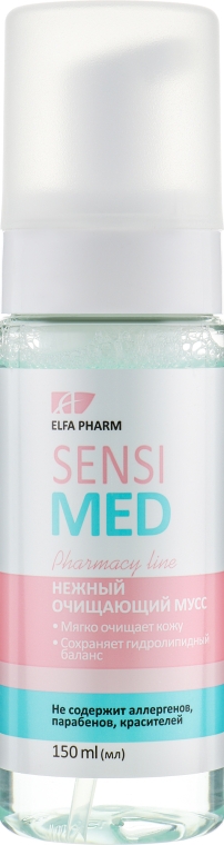 Нежный очищающий мусс - Elfa Pharm Sensi Med Mousse